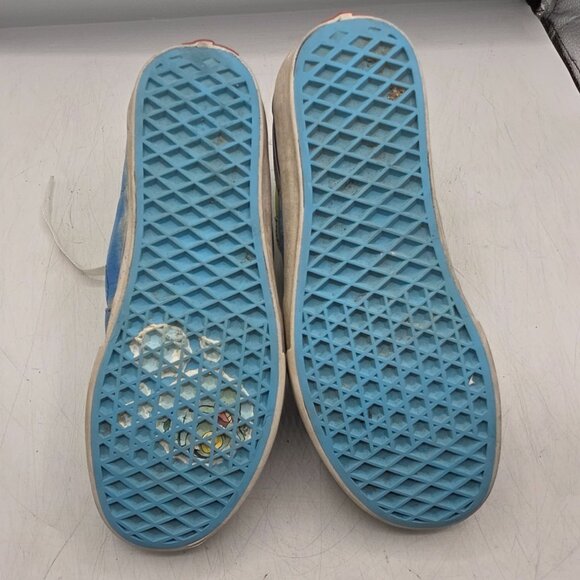 Vans Sk8-Hi x Spongebob Squarepants Womens Size 6.5 Blue Sneaker Shoes Walking - Picture 8 of 13